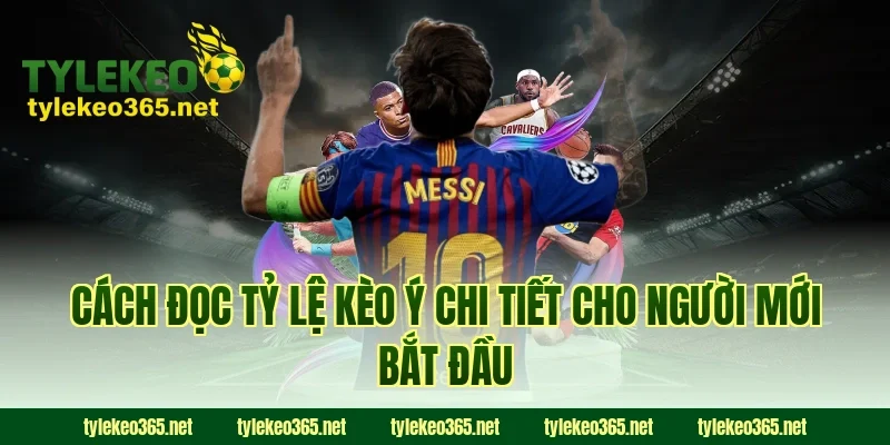 Cách đọc tỷ lệ kèo ý chi tiết cho người mới bắt đầu