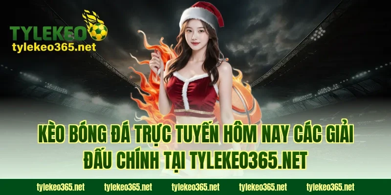 Kèo bóng đá trực tuyến hôm nay các giải đấu chính tại tylekeo.website