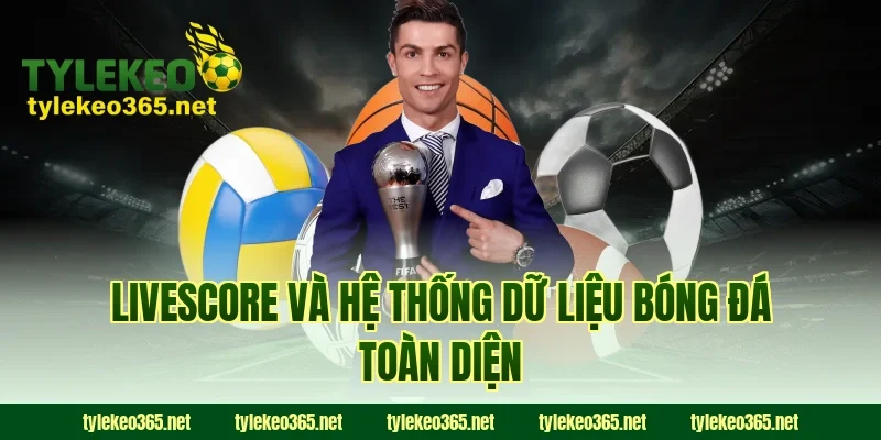 Livescore và hệ thống dữ liệu bóng đá toàn diện