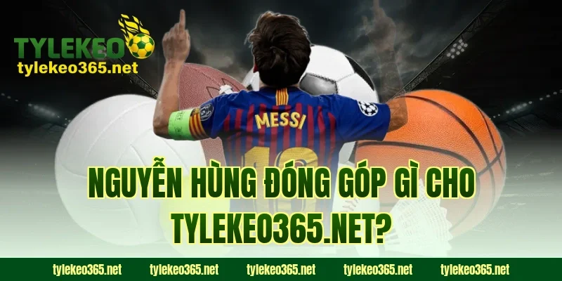 Nguyễn Hùng đóng góp gì cho tylekeo.website?